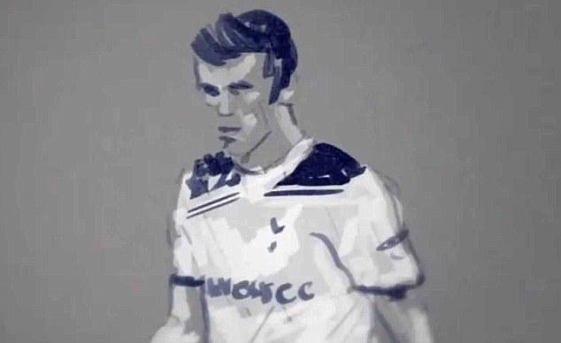 Animated Gareth Bale